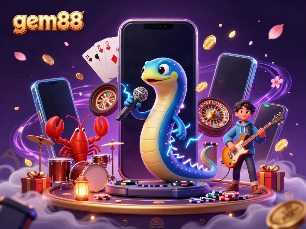 Experience the thrilling entertainment of gem88 with our 3D underwater casino featuring vibrant characters and dynamic gaming elements.