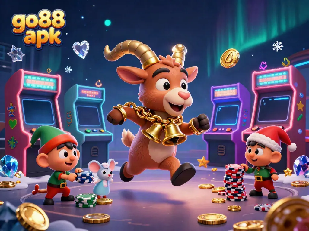 Experience thrilling gaming with go88 apk in a vibrant 3D casino adventure.