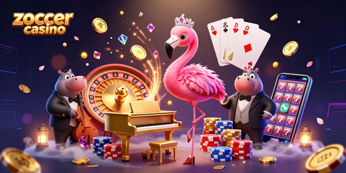 Zoccer casino showcases vibrant 3D characters playing lively games, immersing bettors in rich entertainment.